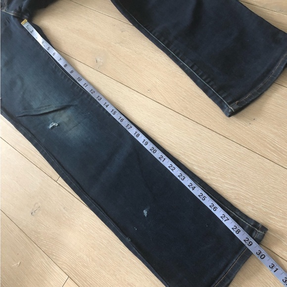 Levi’s Shaping Straight 314 Jeans in Dark Wash Size 29 - Picture 8 of 16